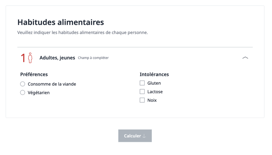 calculateur de réserves de la Confédération