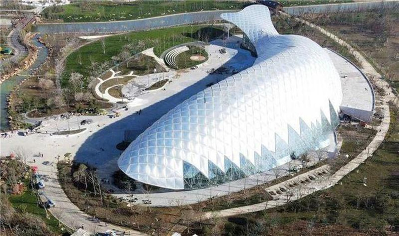 Pavillon international de l'exposition Jiangsu Yangzhou