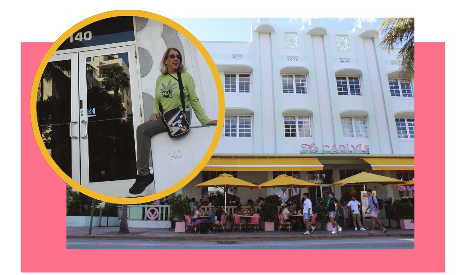 Clotilde Luce, une Américaine de Miami, connaît le «Tropical Deco» comme sa poche et nous a baladés dans South Beach, à l’occasion du centenaire de l’Art déco.