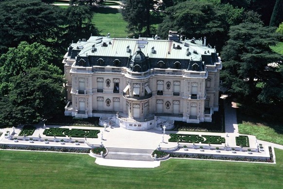 Ledit château de Pregny, dans le canton de Genève.