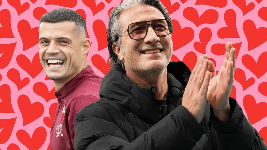 C'est l'amour fou entre Murat Yakin et Granit Xhaka