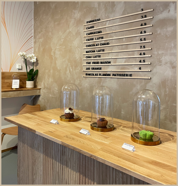 Pâtisserie Nicolas Flandin à Lausanne.