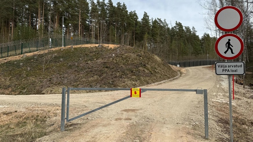La frontière estonienne-russe à Setomaa. Autrefois, les Sétos pouvaient se rendre plus facilement en Russie.