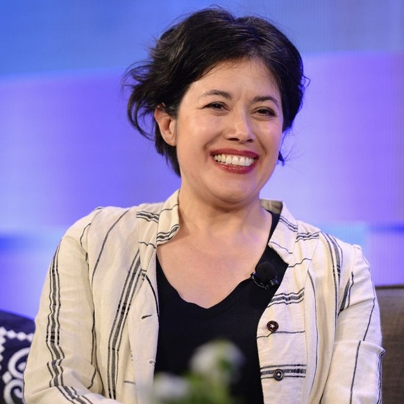 BROOKLYN, NY - APRIL 20: Founder and CEO of Findery Caterina Fake speaks onstage during Vanity Fairs Founders Fair at the 1 Hotel Brooklyn Bridge on April 20, 2017 in Brooklyn, New York. (Photo by An ...