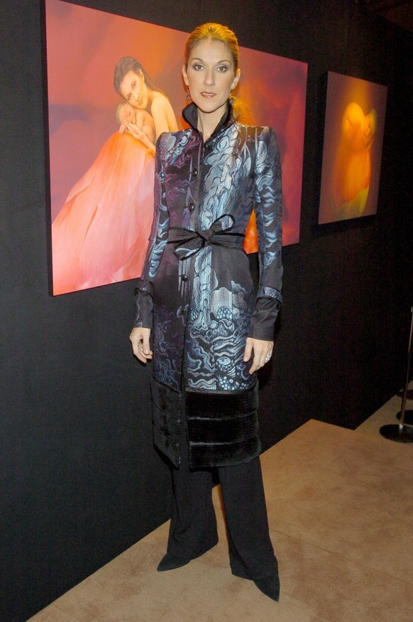 Celine Dion during Celine Dion and Anne Geddes Collaborate on a Major New Work Miracle at Sony in New York City, New York, United States. (Photo by Dimitrios Kambouris/WireImage for Epic Records)