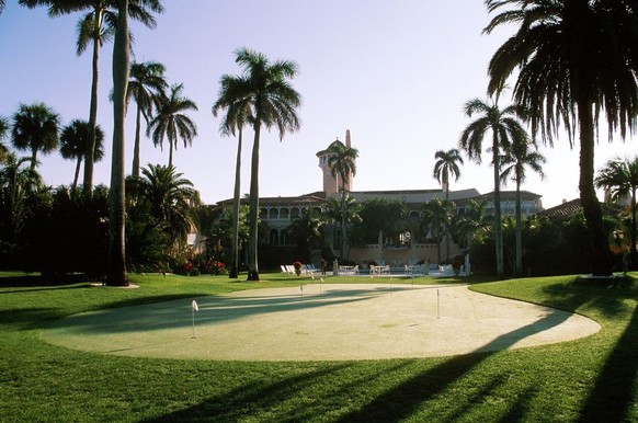 00/02/1999. MAR-A-LAGO, RESIDENCE DE DONALD TRUMP. (Photo by Art SEITZ/Gamma-Rapho via Getty Images)