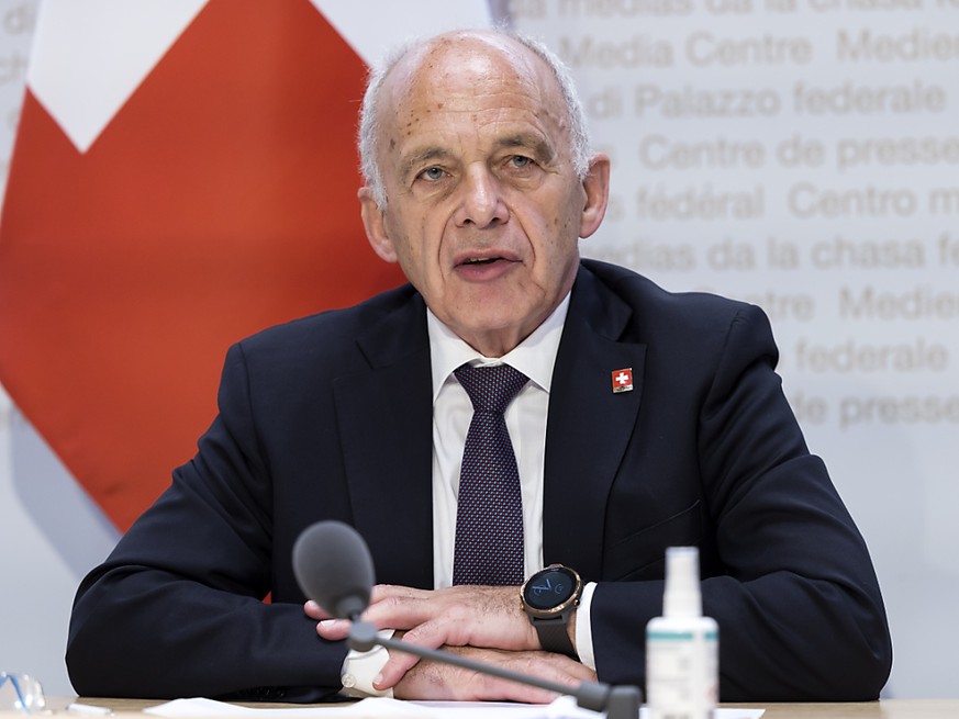 Le conseiller fédéral Ueli Maurer a annoncé samedi la participation de la Suisse au Fonds global de lutte contre la pandémie.