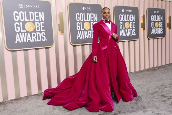 Billy Porter attends the 80th Annual Golden Globe Awards at The Beverly Hilton on January 10, 2023 in Beverly Hills, California.