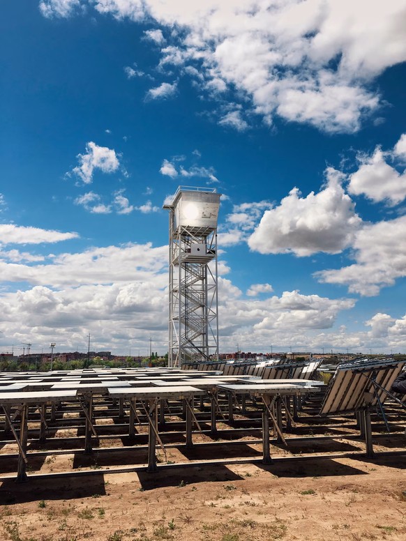 Le site d’essai IMDEA Energy de Móstoles, près de Madrid.