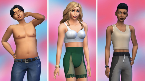 Le jeu Les Sims 4 s'offre une nouvelle garde-robe, plus inclusive.