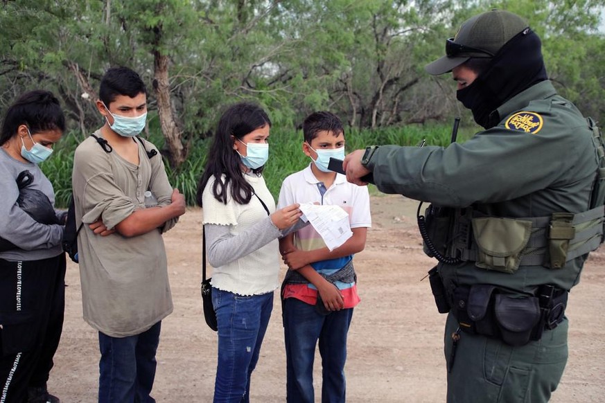 Migration Mexique Etats-Unis patrouille frontière enfants clandestins non accompagnés