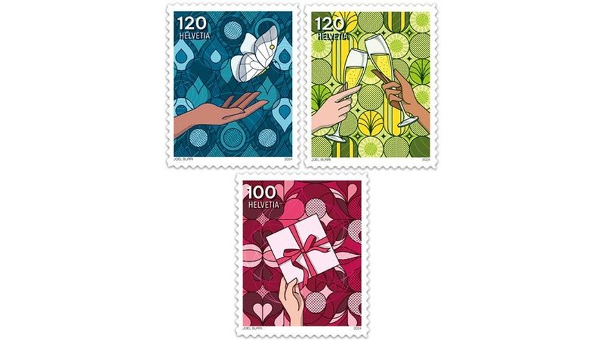 Les timbres de la Poste dédiés aux occasions spéciales.
