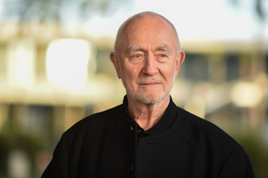 Peter Zumthor arrives at LACMA's Opening Gala for the David Geffen Galleries on Thursday, April 16, 2026, at Los Angeles County Museum of Art in Los Angeles. (Photo by Richard Shotwell/Invision/A ...