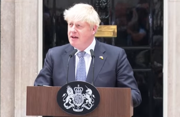 Boris Johnson s'adresse aux Britanniques.