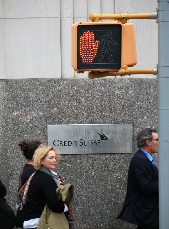 Une filiale du Credit Suisse à New York. Selon Don Beyer, sa disparition n'a pas nui à l'image de la Suisse aux Etats-Unis.