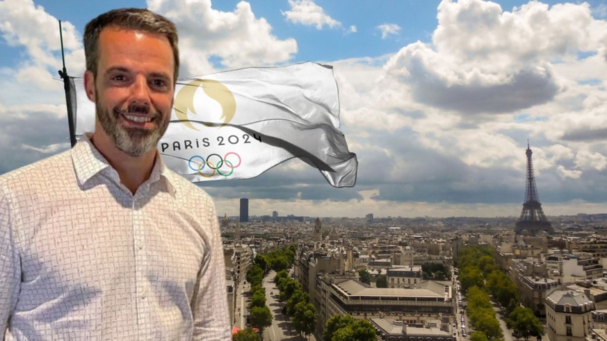 Laurent Michaud est le directeur du village olympique des JO de Paris 2024.