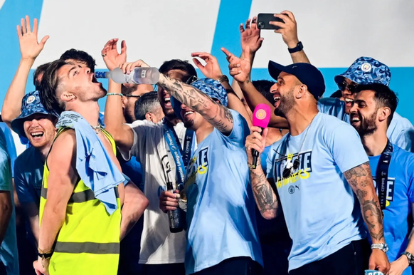 Jack Grealish a la descente facile.