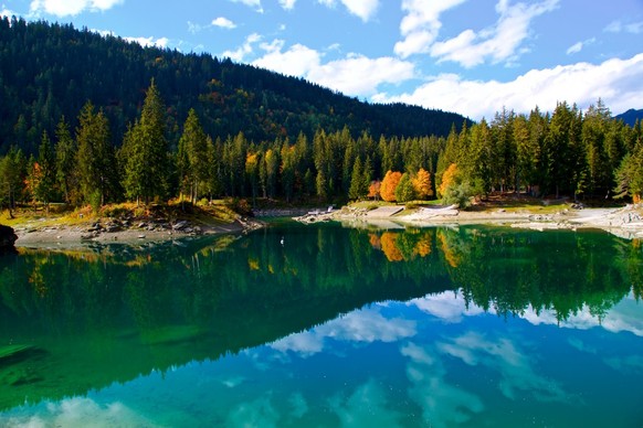Le canyon de Flims, dans les Grisons.