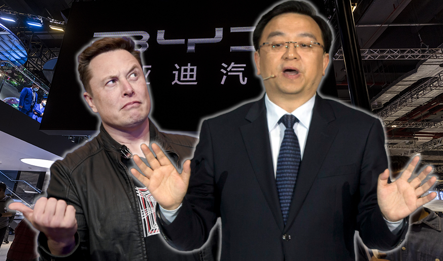 Wang Chuanfu, BYD Elon Musk