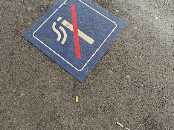Fumeurs aéroport de Zurich