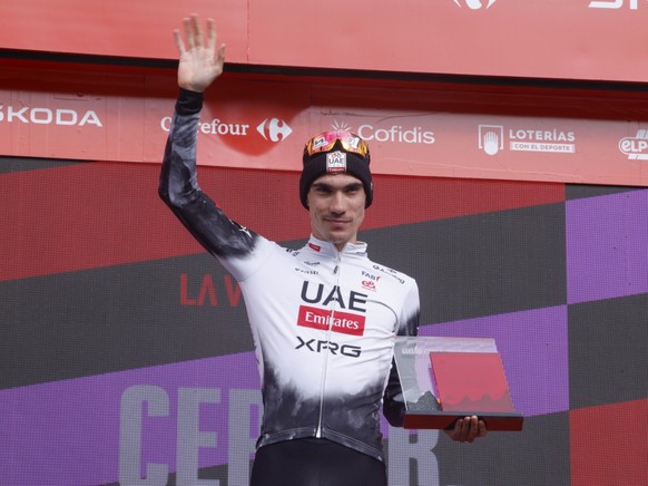 Juan Ayuso a signé jeudi son 2e succès d&#039;étape sur cette Vuelta 2025