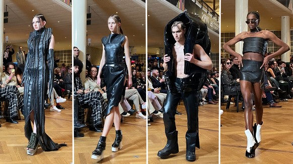 Le défilé de la marque Selva à la Fashion Week de Zurich.