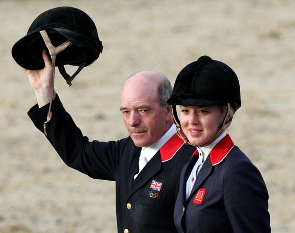 John Whitaker et sa fille Ellen.