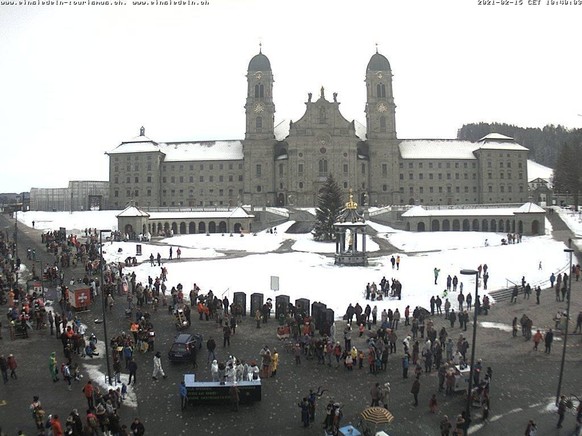 Monastère de Einsiedeln, le 15 février 2020.