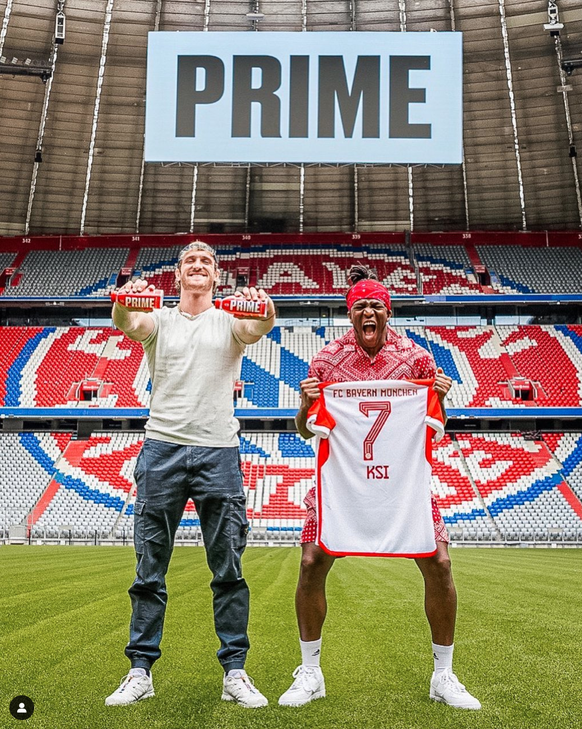 Aminematue signe un partenariat avec la Boisson Prime de KSI & Logan Paul