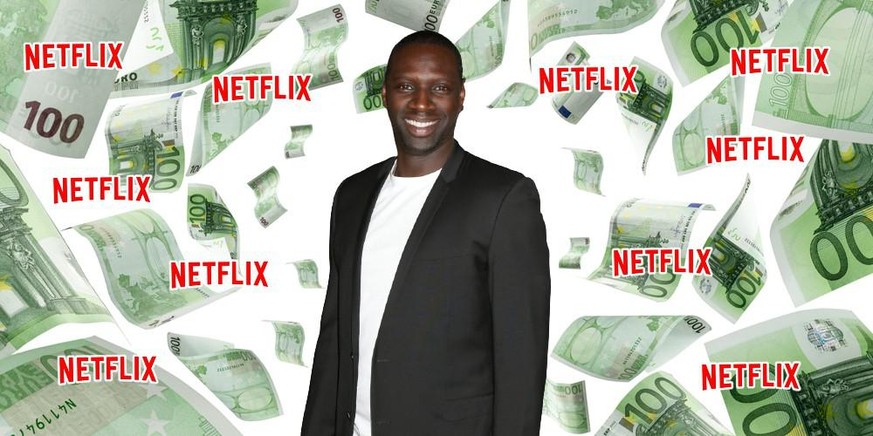 Omar Sy va faire pleuvoir les euros grâce à son nouveau contrat avec la plateforme de streaming Netflix.