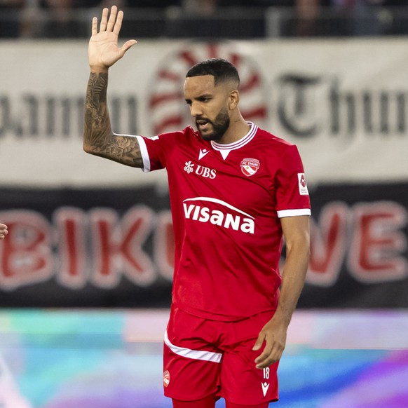 Christopher Ibayi avait rejoint Thoune en provenance d'Ajaccio.