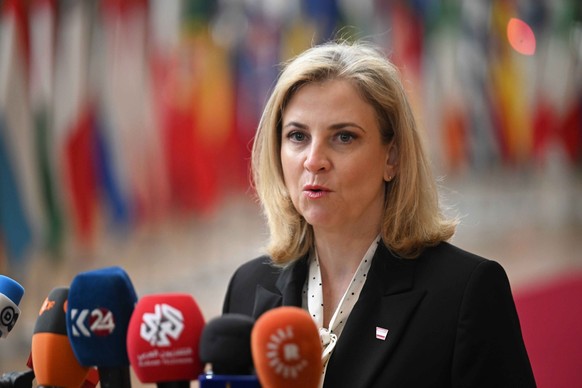 La ministre autrichienne des affaires étrangères, Beate Meinl-Reisinger.
