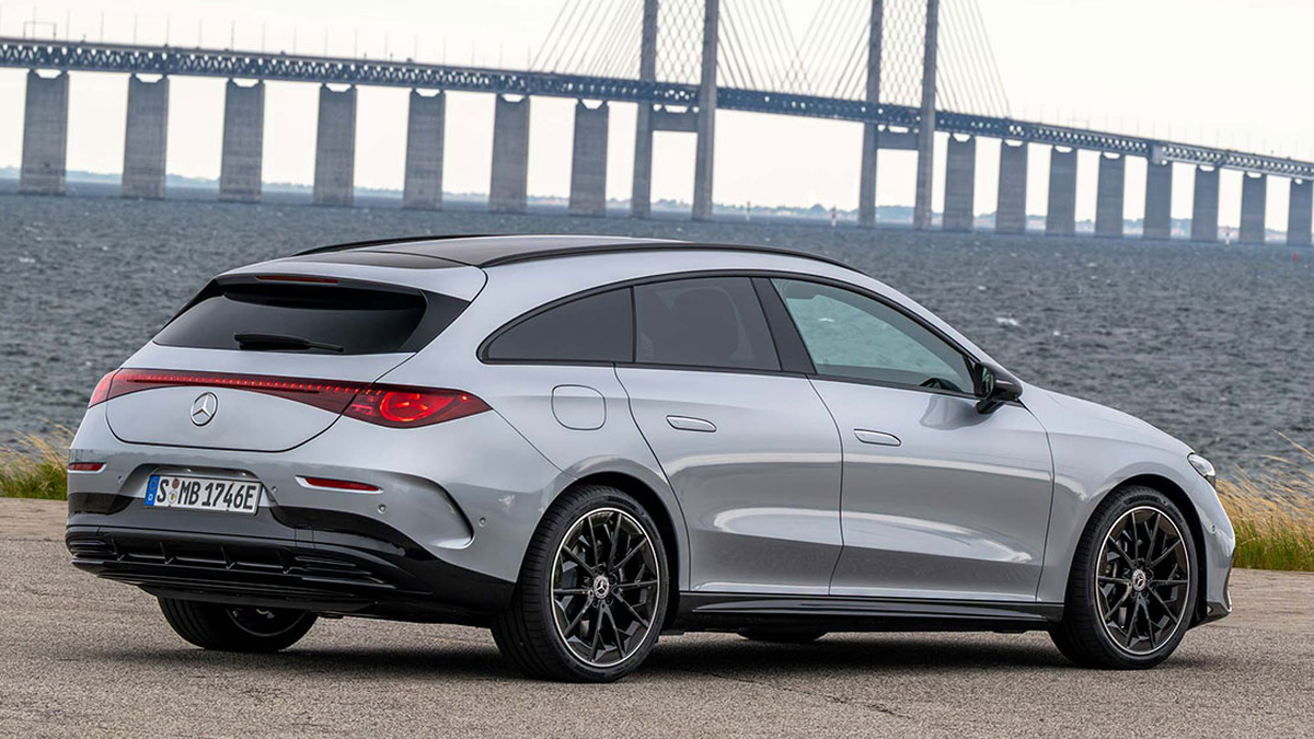 Mercedes CLA Shooting Brake: der erste Elektro-Kombi der Deutschen kommt Anfang 2026.