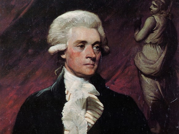 Gründungsvater der Vereinigten und Vordenker: Thomas Jefferson.