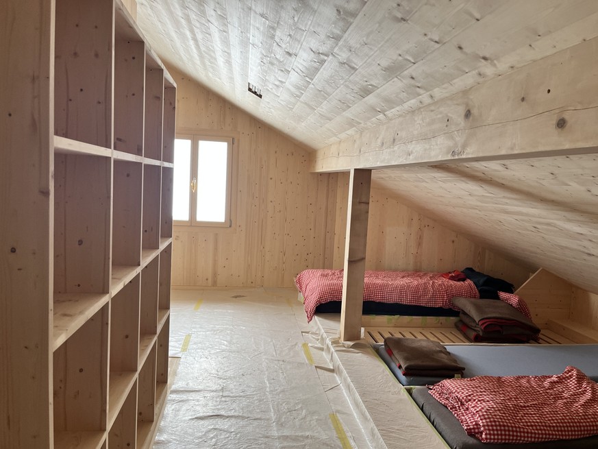 SAC Hütten Umbauten Renovationen 2026 Wiedereröffnung Rauszeit Carschinahütte SAC/Federico Benelli