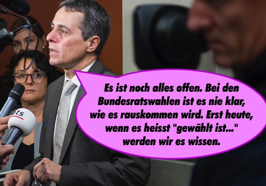 «Noch ist alles offen» – Was haben Bundesratswahlen mit einem Fussballmatch gemeinsam?