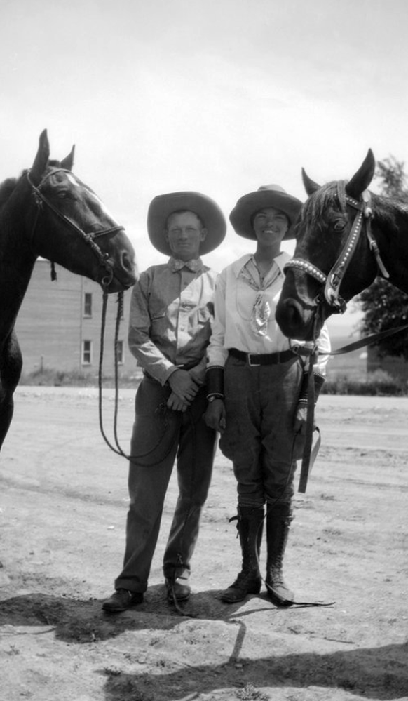 Bob &amp; Lena O’Day, 1928
Lora Webb Nichols Photography Archive http://www.lorawebbnichols.org/