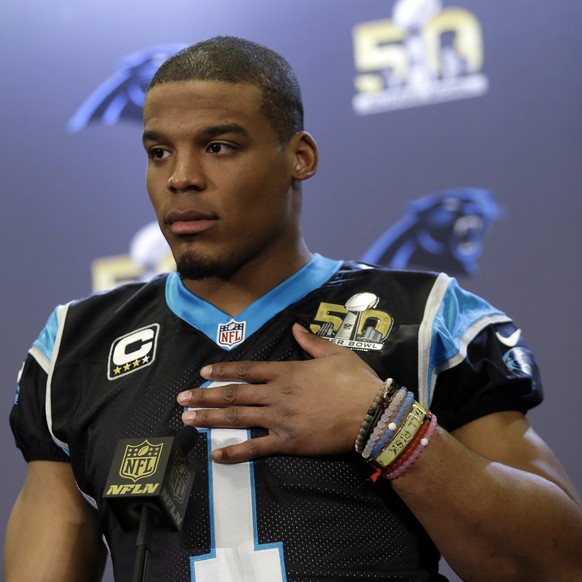 Carolinas Cam Newton ist der aufstrebende Star in der NFL.