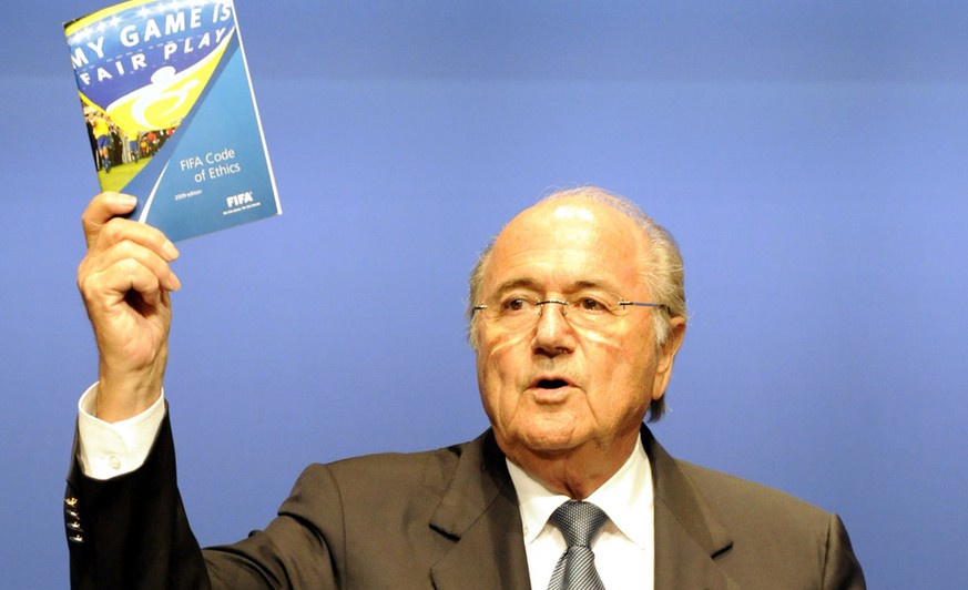 FIFA-Präsident Sepp Blatter betont immer und immer wieder, wie wichtig ihm der Fairplay-Gedanke ist.