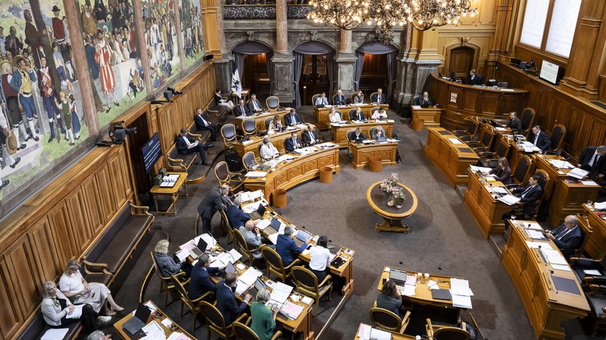 Die Mitglieder der Kleinen Kammer setzen die Debatte um das Vertragspaket mit der EU, Bilaterale III, fort, an der Herbstsession der Eidgenoessischen Raete, am Dienstag, 29. September 2026 im Staender ...