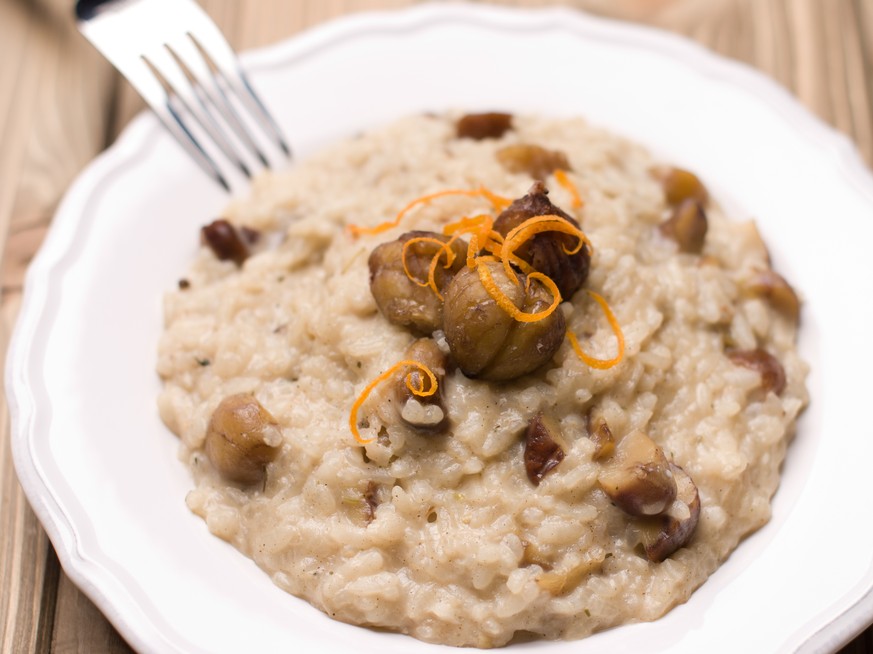 risotto alle castagne