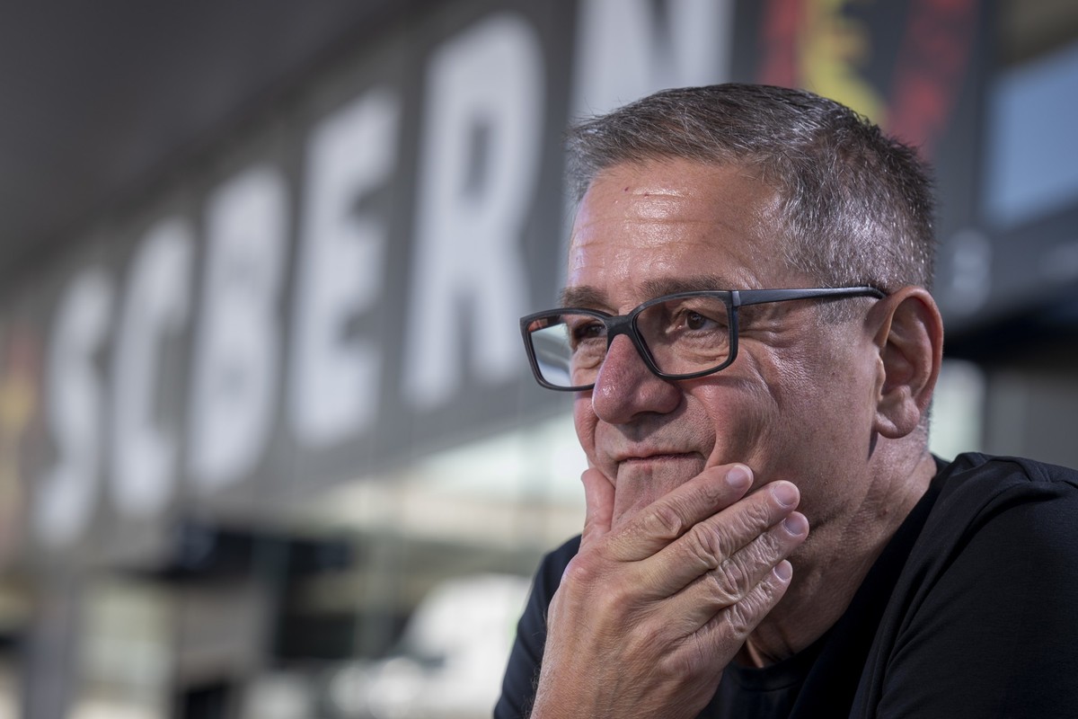 Marc Luethi, Geschaeftsfuehrer der SC Bern Eishockey AG und zusaetzlich ab 2012 Delegierter des Verwaltungsrates. Seit 2016 ist er Praesident der Alliance of European Hockey Clubs E.H.C., am Freitag 8 ...