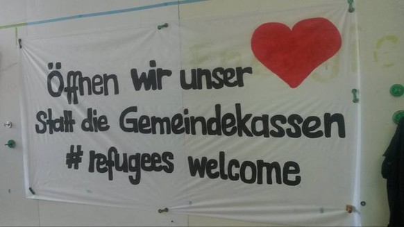 Das Motto der Demo in Oberwil-Lieli.