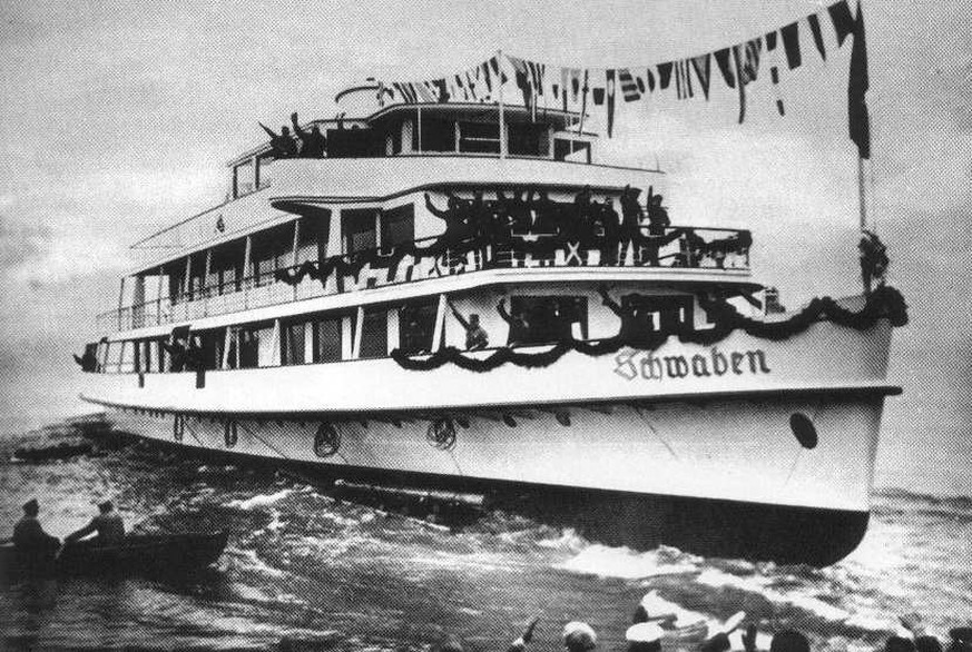 Die MS Schwaben lief 1937 vom Stapel.