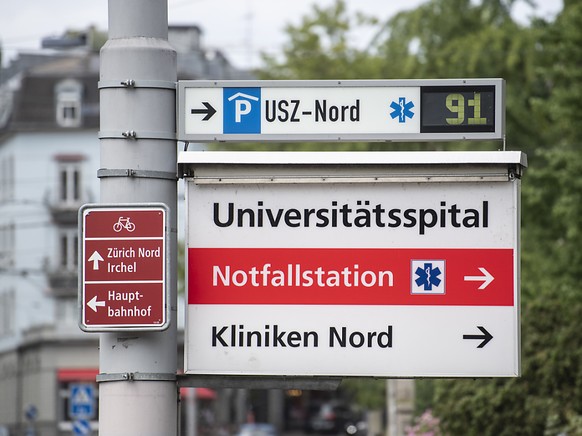 Ab Donnerstag 18:00 Uhr gilt: Besucher im gesamten Universitätsspital verboten. Ausnahmen werden nur in besonderen Situationen gemacht. (Symbolbild)