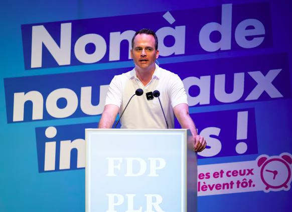 Ständerat Damian Müller leitet den nationalen FDP-Wahlkampf.