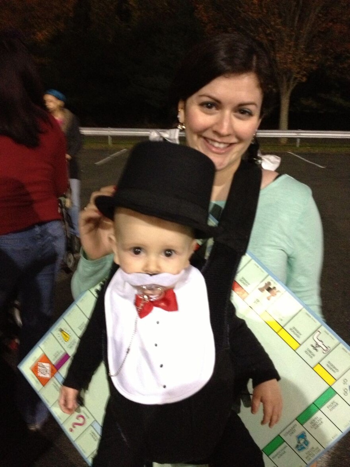 Lustige Halloweenkostüme: Baby Monopoly