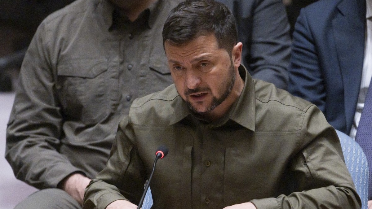 Zelensky à l'ONU.