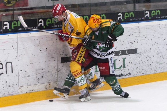 Die SCL Tigers und Olten liefern sich im NLB-Final ein hochstehendes Duell.