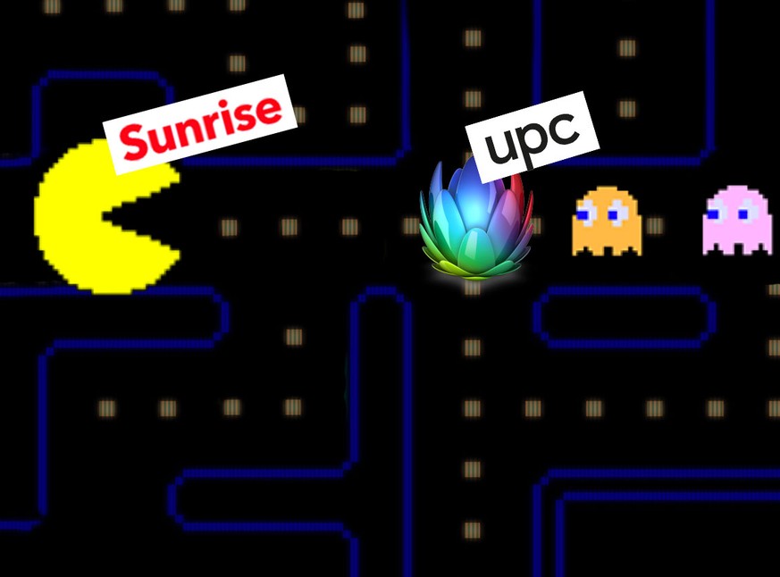 Teaserbild Pacman: Sunrise frisst UPC